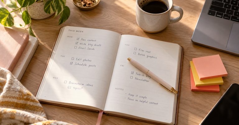 How to Create a Simple Content Plan