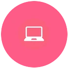 Laptop icon badge