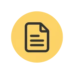 Flat notepad icon