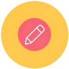 Pencil icon badge